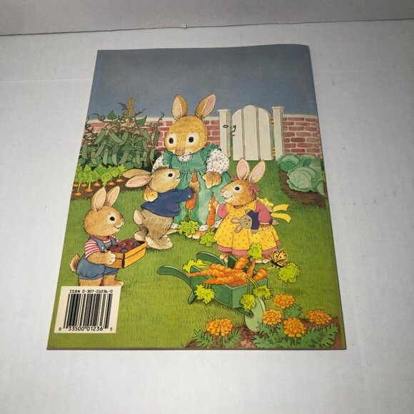 Happy Spring Big Activity Coloring Book 1993 Golden's Books Learning Easter 90' - Picture 3 of 10